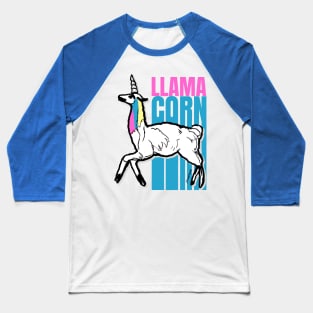 Llamacorn Baseball T-Shirt